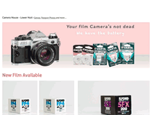 Tablet Screenshot of camerahousenz.com